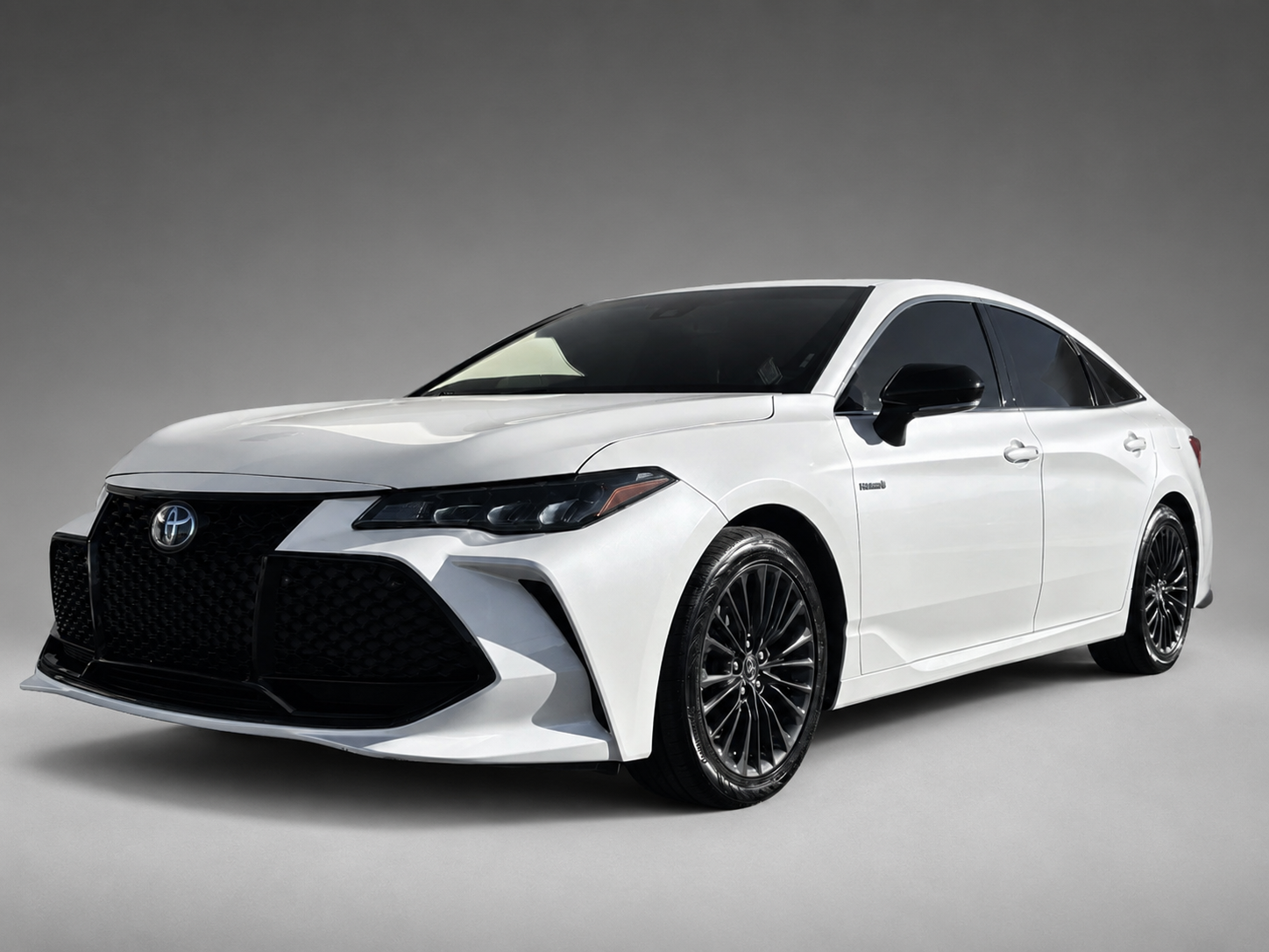 White comfort sedan