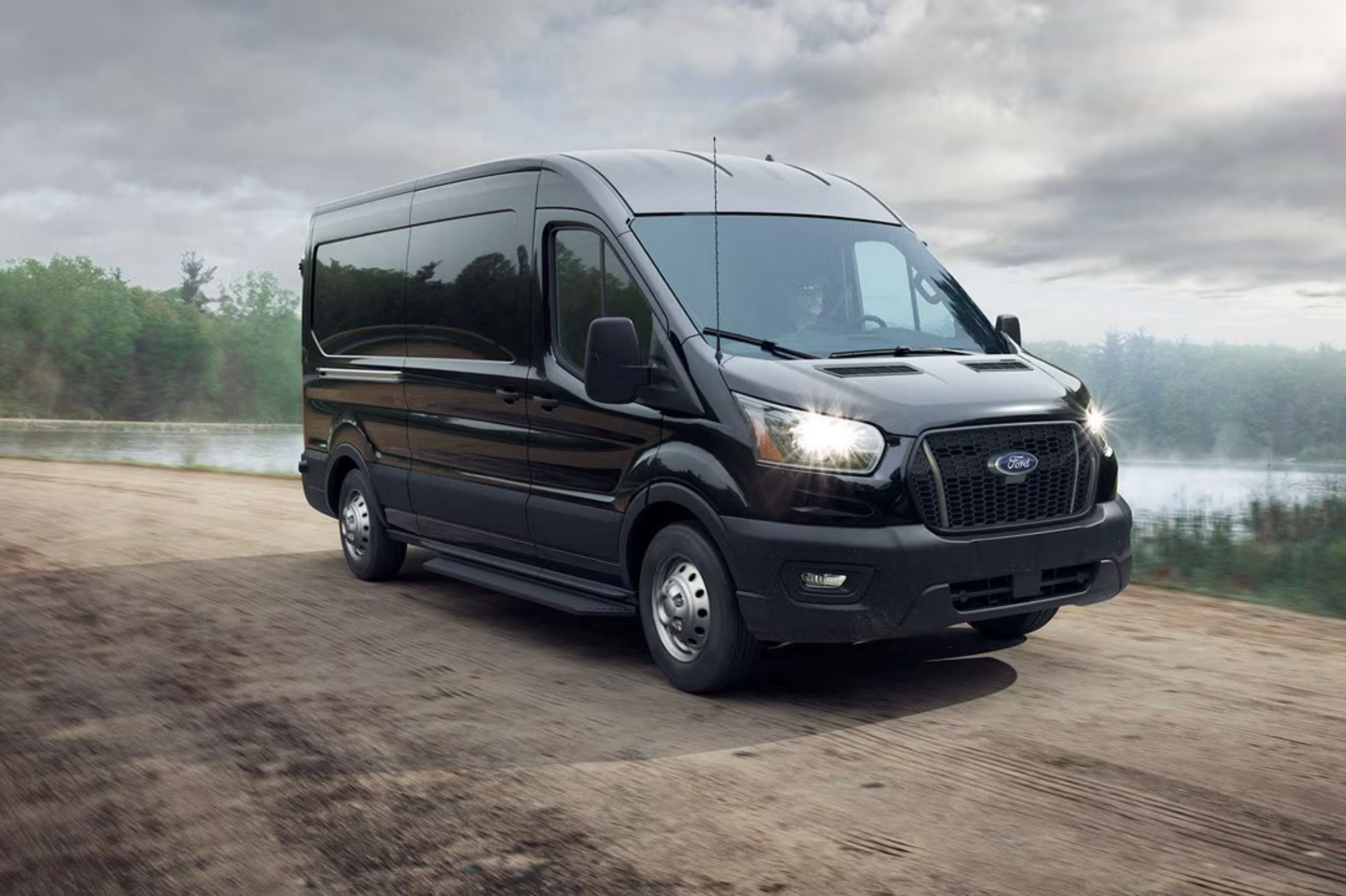 Black Sprinter executive van